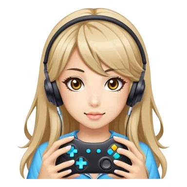 gamer girl gyaru  sticker