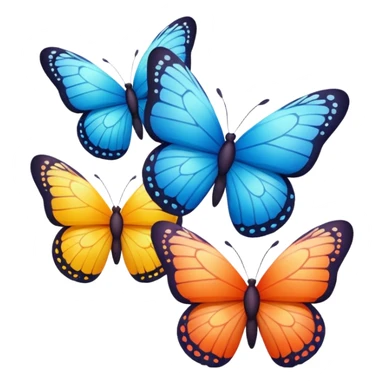 Butterflies In My Stomach sticker