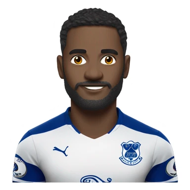 Everton striker in Epsom sticker