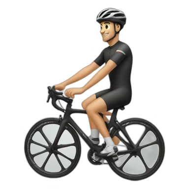 cycling sticker