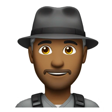 agent wearing oran sticker