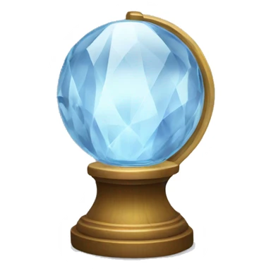 crystal ball lamp sticker