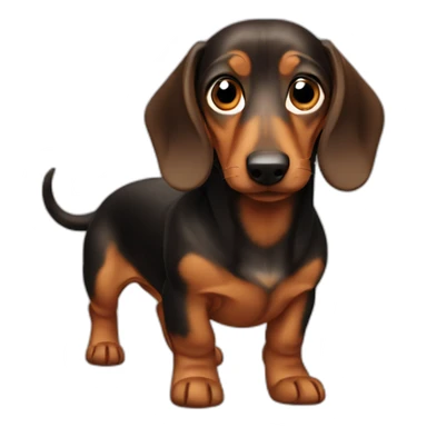 Daschund sticker