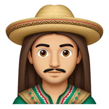 My brother middle eastern Mexican flare  sticker