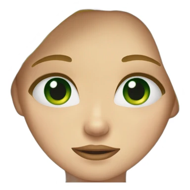 woman with blond hair and green eyes is crying sticker