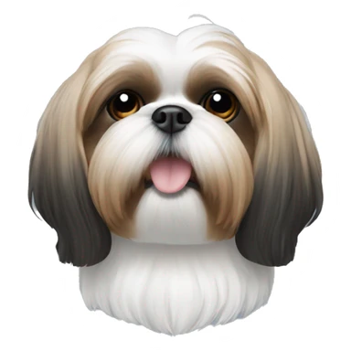 Shih tzu Nike shoes sticker