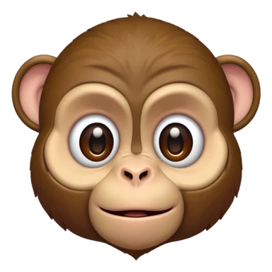 Autistic monkey sticker