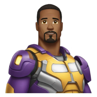 Iron Man Lakers sticker