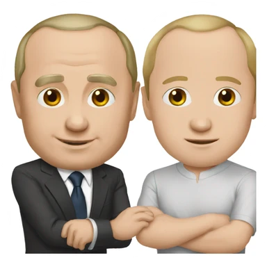 Putin and Russia  sticker