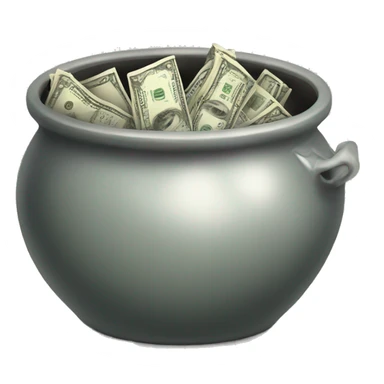pot of money sticker