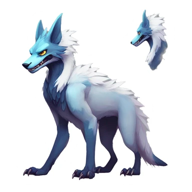 Edgy Modern Vernid-Sergal species by LiLaiRa sticker