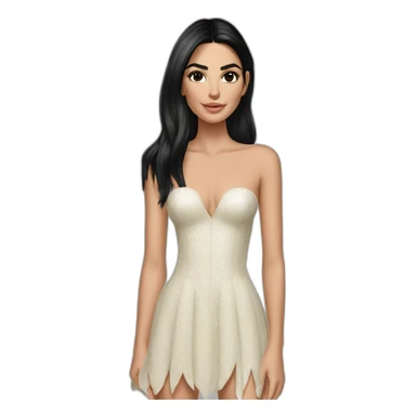 kendall jenner elf dress sticker