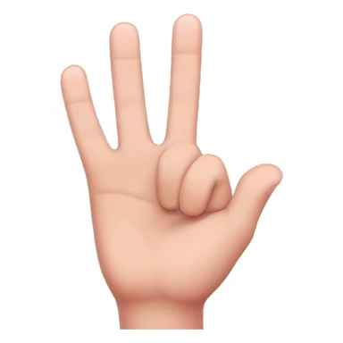 Pinky sticking out and other fingers closed sticker