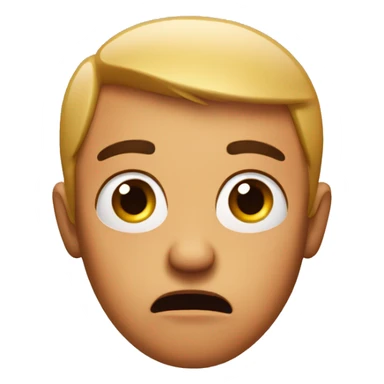 surprised and disappointed  sticker