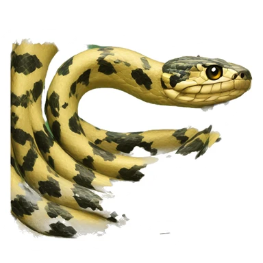 wealthy snake sticker