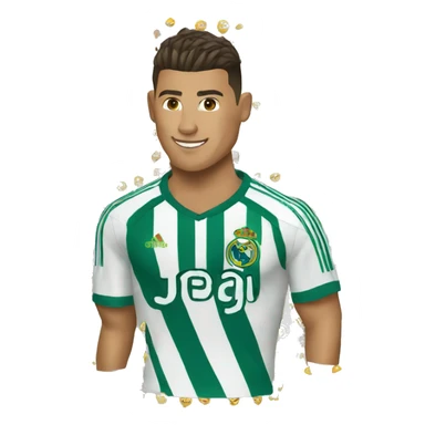 Ronaldo en emojis sticker