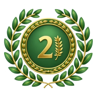 The number that took 23rd place was decorated with an imperial laurel wreath sticker