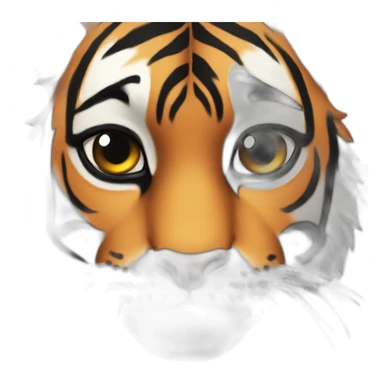 tiger eyes sticker