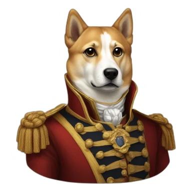 aristocrat doge sticker