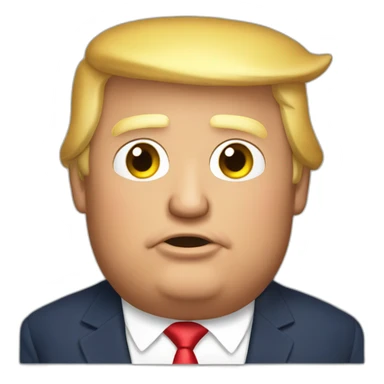 Extrême-fat-donald-trump sticker