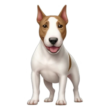 Bull terrier pastèque sticker