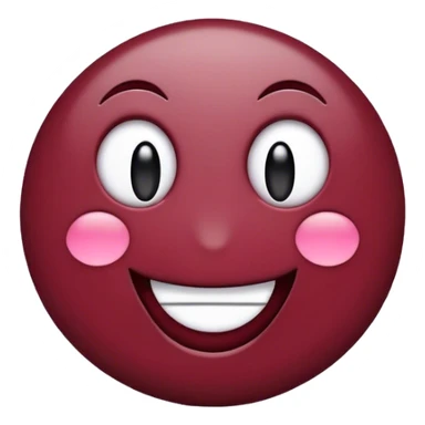 Maroon color emojis  sticker