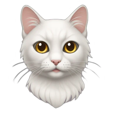 neva masquarade cat sticker