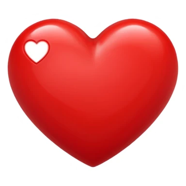 😝 avec un cœur rouge en haut à droite sticker