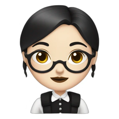 Wednesday Adams sticker