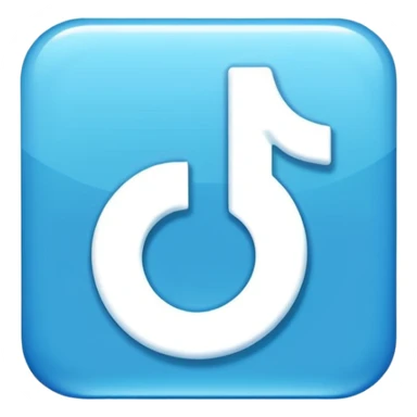 Badge bleu tiktok sticker