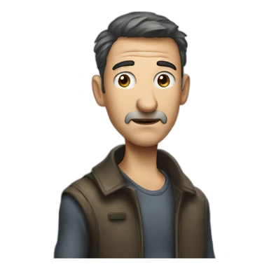 Man of steal rat sticker