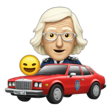 Sir Jimmy Savile police chase nice sticker