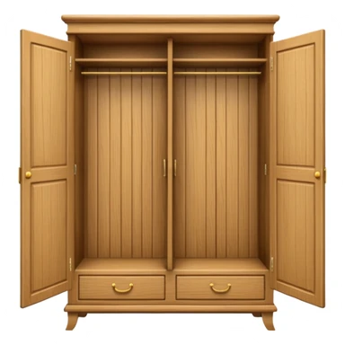 wooden wardrobe sticker