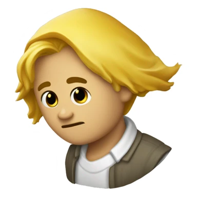 palo giallo con all'estremità 2 palle che lo circondano sticker