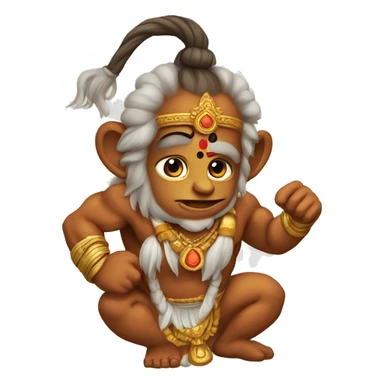 lord hanuman sticker