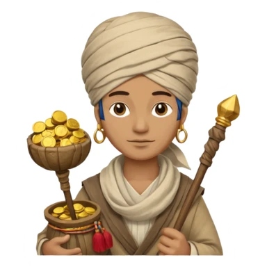 Desert Trader, with items sticker