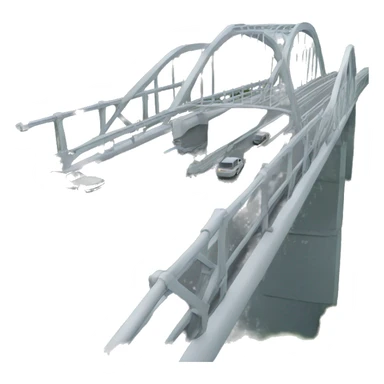 bridge into the future sticker