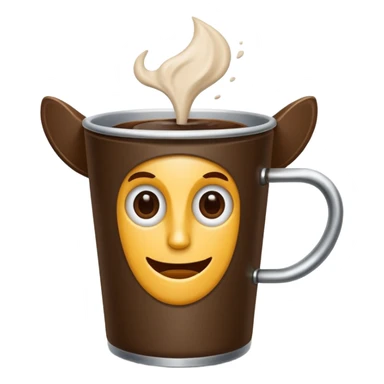 Cowboy coffee sticker