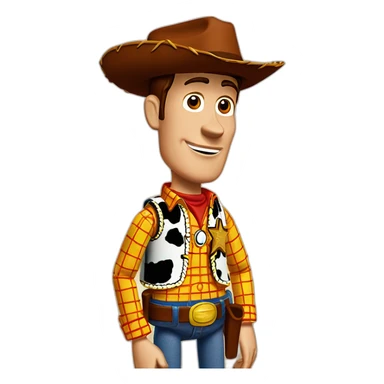 Woody Toy Story sticker