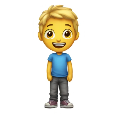 A 4 year olds drawing  sticker