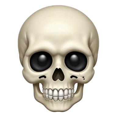 🤯☠️ merge it make skull head like this emoji sticker