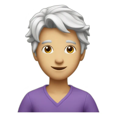 Coeur de dans M sticker