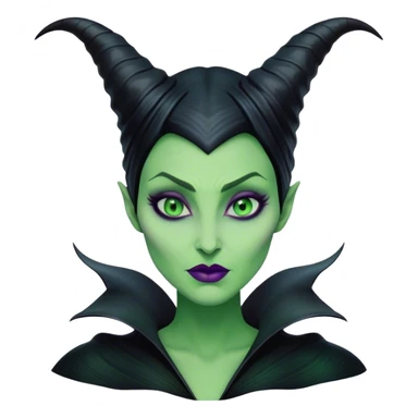 Maleficent sticker