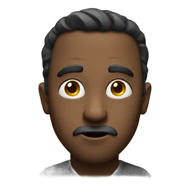 Thinking aloud and looking puzzled  sticker