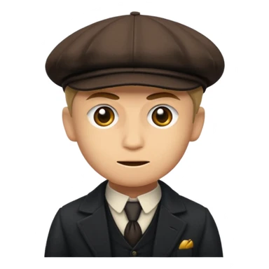 Make emoji on Peaky blinders with Hindi words on meme sticker