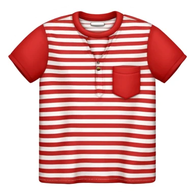 striped shirt, just the shirt sticker