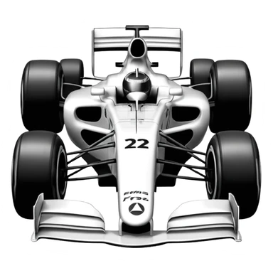 contact book featuring a Formula 1 car sketch on the front sticker