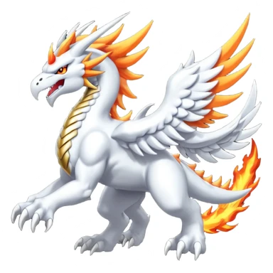 Lighdramon-Koraidon-Reshiram-Aequcedramon-fusion sticker