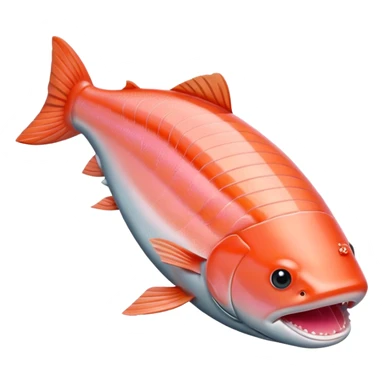 salmon sticker
