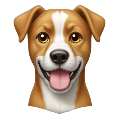 Chat sur tête d’un chien sticker